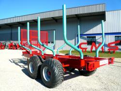 Chassis remorque forestier CMS