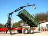 Remorque forestiere CMS BP160 benne